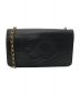 CHANEL（シャネル）の古着「チェーンウォレット」｜ブラック