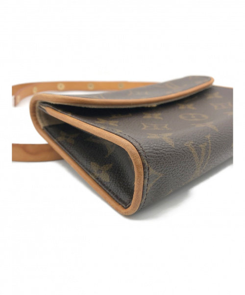 LOUIS VUITTON（ルイ ヴィトン）LOUIS VUITTON (ルイヴィトン) ポシェット・フロランティーヌ ブラウン サイズ:- M51855の古着・服飾アイテム