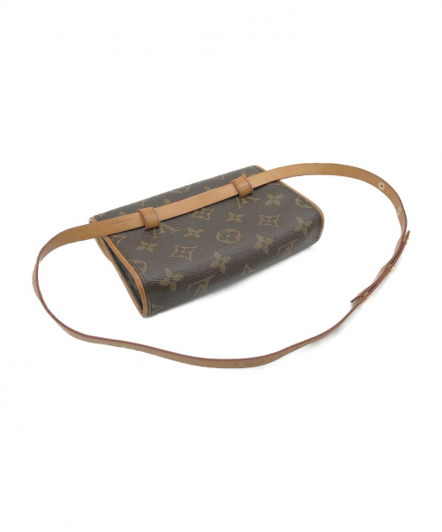 LOUIS VUITTON（ルイ ヴィトン）LOUIS VUITTON (ルイヴィトン) ポシェット・フロランティーヌ ブラウン サイズ:- M51855の古着・服飾アイテム