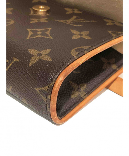 LOUIS VUITTON（ルイ ヴィトン）LOUIS VUITTON (ルイヴィトン) ポシェット・フロランティーヌ ブラウン サイズ:- M51855の古着・服飾アイテム