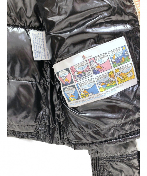 MONCLER（モンクレール）MONCLER (モンクレール) ダウンジャケット ブラック サイズ:0の古着・服飾アイテム