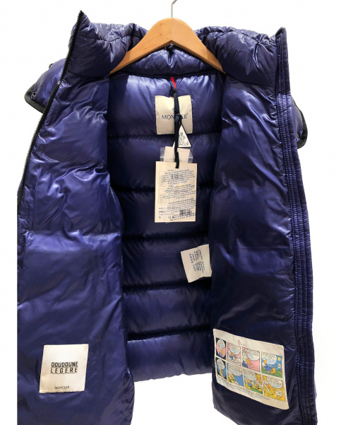 MONCLER（モンクレール）MONCLER (モンクレール) ダウンジャケット ブルー サイズ:１の古着・服飾アイテム