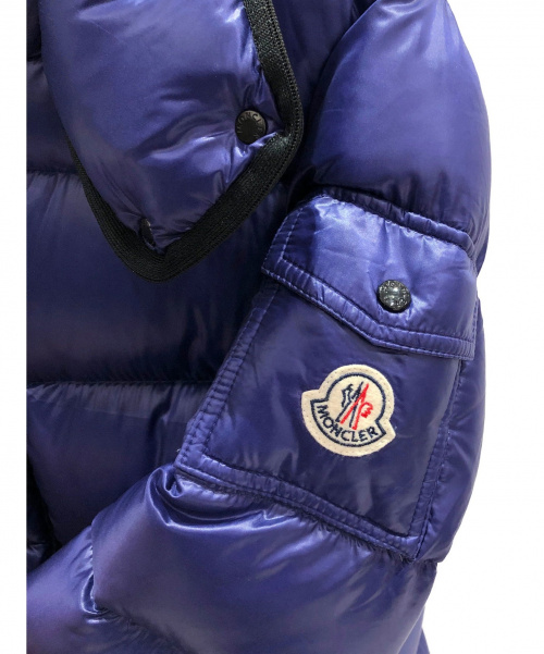 MONCLER（モンクレール）MONCLER (モンクレール) ダウンジャケット ブルー サイズ:１の古着・服飾アイテム