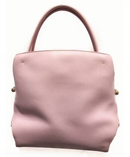 Christian Dior（クリスチャン ディオール）Christian Dior (クリスチャンディオール) トートバッグ ピンク サイズ:ｰ レザーの古着・服飾アイテム