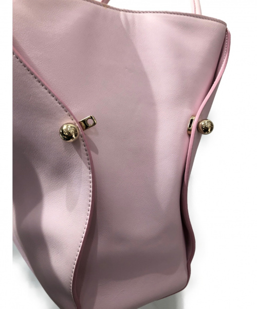 Christian Dior（クリスチャン ディオール）Christian Dior (クリスチャンディオール) トートバッグ ピンク サイズ:ｰ レザーの古着・服飾アイテム