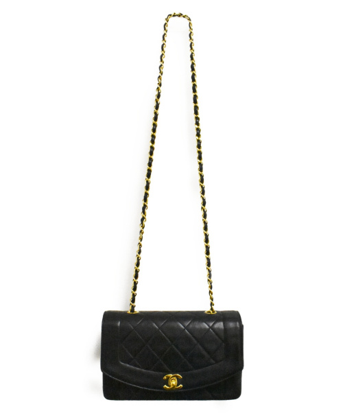 CHANEL（シャネル）CHANEL (シャネル) チェーンショルダーバッグ 　 ブラック サイズ:- マトラッセ 2055266の古着・服飾アイテム