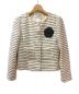 CHANEL（シャネル）の古着「カメリア装飾ジャケット」
