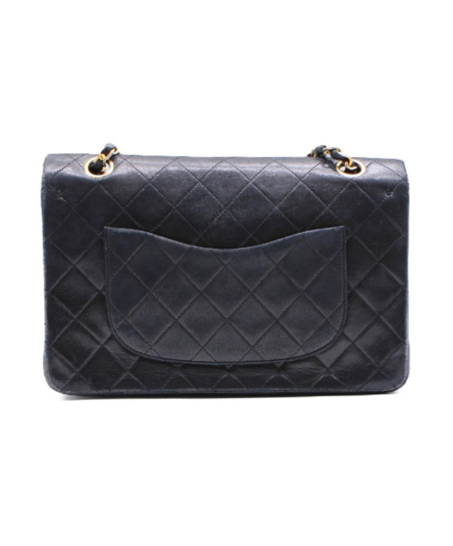 CHANEL（シャネル）CHANEL (シャネル) Wフラップショルダーバッグ ブラック サイズ:- マトラッセ 0512129の古着・服飾アイテム
