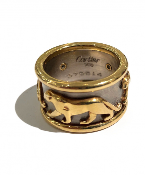 Cartier（カルティエ）Cartier (カルティエ) マハンゴ パンサーリング サイズ:51の古着・服飾アイテム