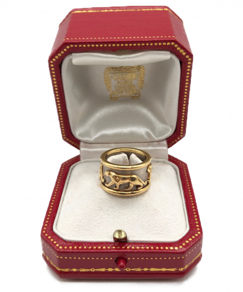 Cartier（カルティエ）Cartier (カルティエ) マハンゴ パンサーリング サイズ:51の古着・服飾アイテム