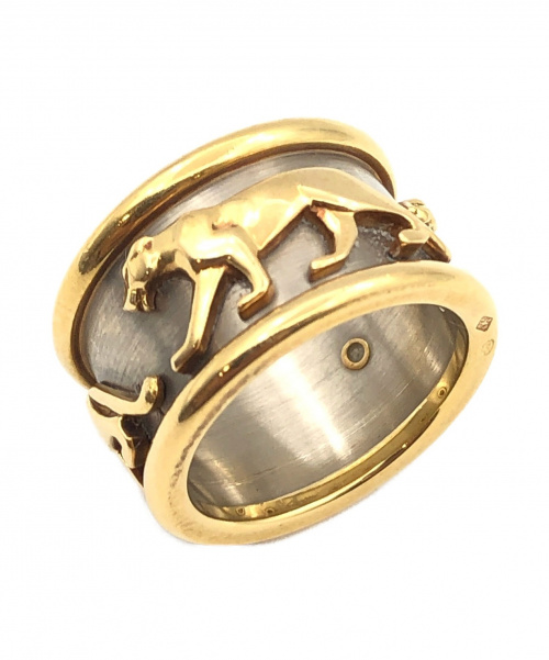 Cartier（カルティエ）Cartier (カルティエ) マハンゴ パンサーリング サイズ:51の古着・服飾アイテム