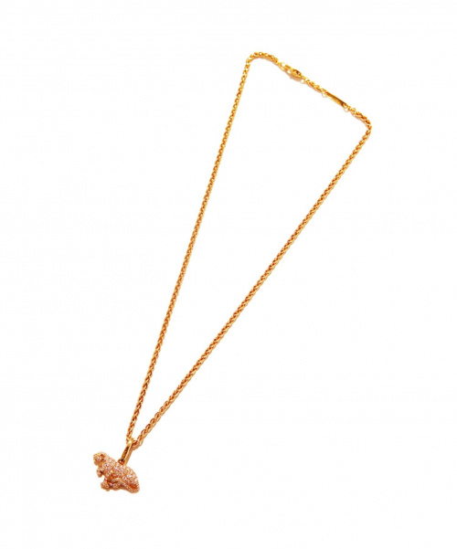 Cartier（カルティエ）Cartier (カルティエ) パルテールチャームネックレス サイズ:- K18YG ダイヤモンドの古着・服飾アイテム