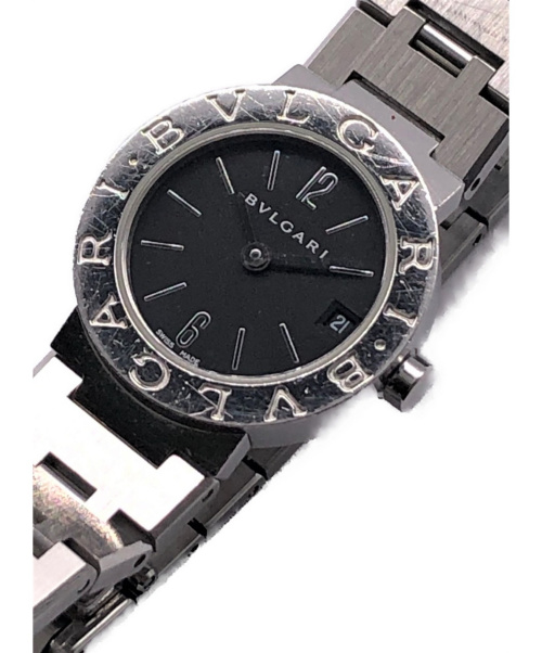 BVLGARI（ブルガリ）BVLGARI (ブルガリ) ブルガリ ブルガリ ブラック サイズ:- ブルガリブルガリ BB23SS クォーツの古着・服飾アイテム