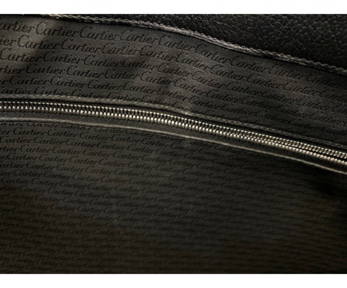 Cartier（カルティエ）Cartier (カルティエ) ショルダーバッグ ブラックの古着・服飾アイテム