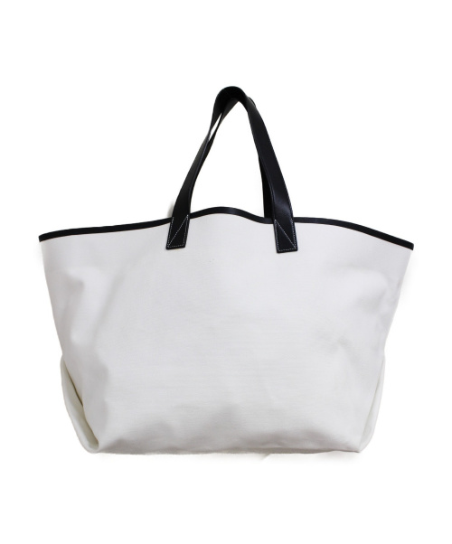 CELINE（セリーヌ）CELINE (セリーヌ) メイドイントート ホワイト サイズ:Medium 18635B3Dの古着・服飾アイテム