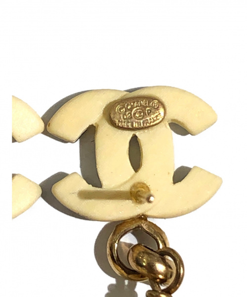 CHANEL（シャネル）CHANEL (シャネル) No.5ピアス ベージュ サイズ:-の古着・服飾アイテム