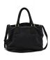PRADA (プラダ) 2WAYショルダーバッグ ブラック：34800円