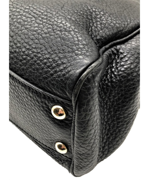 GUCCI（グッチ）GUCCI (グッチ) バンブー2WAYショルダーバッグ ブラック サイズ:- バンブー 336032 520981の古着・服飾アイテム