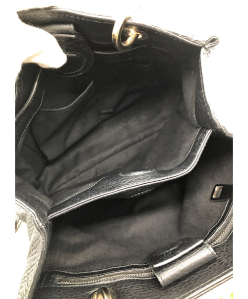 GUCCI（グッチ）GUCCI (グッチ) バンブー2WAYショルダーバッグ ブラック サイズ:- バンブー 336032 520981の古着・服飾アイテム