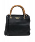 GUCCI（グッチ）の古着「バンブー2WAYショルダーバッグ」｜ブラック