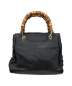 GUCCI (グッチ) バンブー2WAYショルダーバッグ ブラック サイズ:- バンブー 336032 520981：67800円