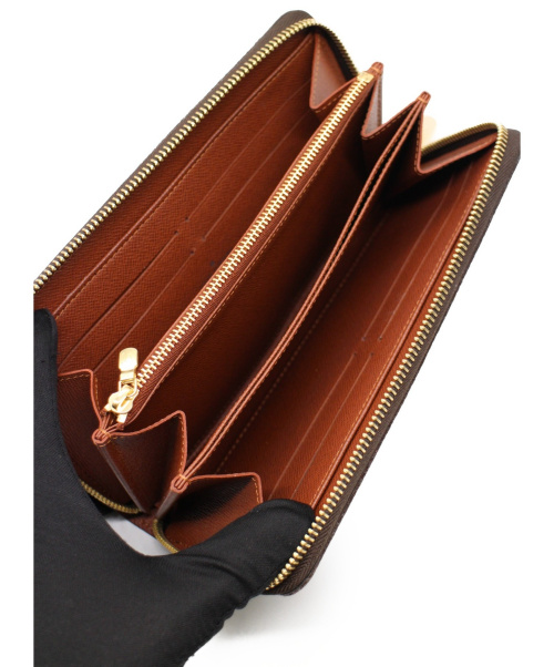 LOUIS VUITTON（ルイ ヴィトン）LOUIS VUITTON (ルイヴィトン) ジッピー・ウォレット ブラウン サイズ:- モノグラム M60017 GI4162の古着・服飾アイテム