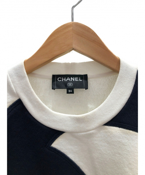 CHANEL（シャネル）CHANEL (シャネル) ココマークスウェット アイボリー サイズ:34の古着・服飾アイテム