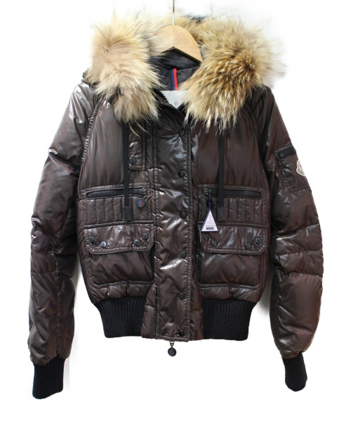 MONCLER（モンクレール）MONCLER (モンクレール) ADELE ブラウン サイズ:00の古着・服飾アイテム