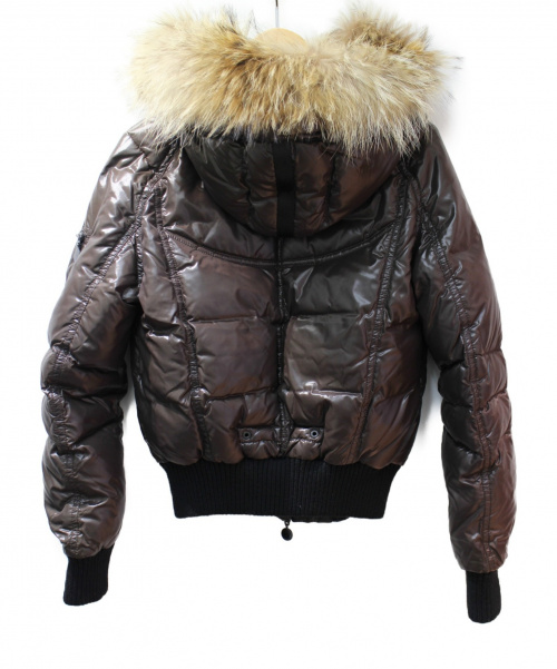 MONCLER（モンクレール）MONCLER (モンクレール) ADELE ブラウン サイズ:00の古着・服飾アイテム