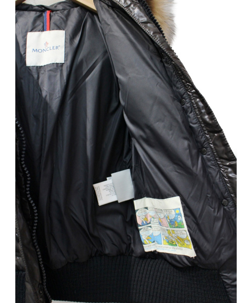 MONCLER（モンクレール）MONCLER (モンクレール) ADELE ブラウン サイズ:00の古着・服飾アイテム