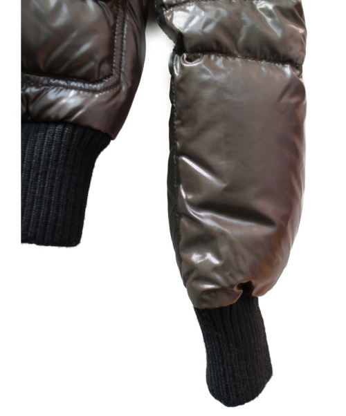 MONCLER（モンクレール）MONCLER (モンクレール) ADELE ブラウン サイズ:00の古着・服飾アイテム