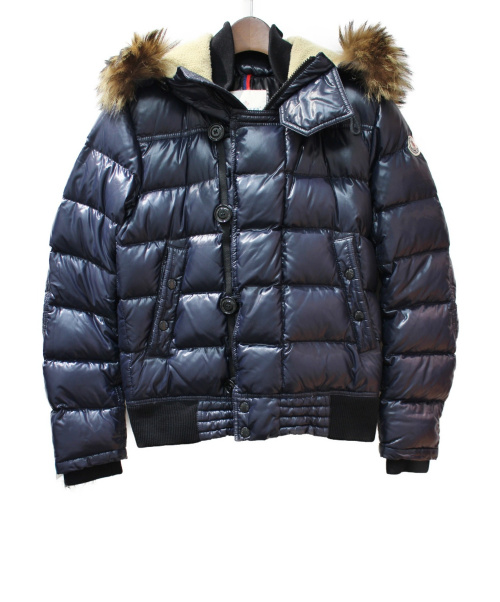 MONCLER（モンクレール）MONCLER (モンクレール) VEYLE/ダウンジャケット ネイビー サイズ:0の古着・服飾アイテム