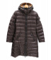 MONCLER（モンクレール）の古着「ロングダウンジャケット」｜ブラウン