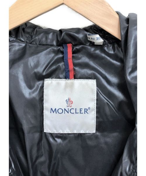 MONCLER（モンクレール）MONCLER (モンクレール) ダウンコート ブラック サイズ:00の古着・服飾アイテム