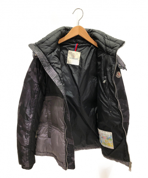 MONCLER（モンクレール）MONCLER (モンクレール) ダウンジャケット ブラック×グレー サイズ:0 BREITMANの古着・服飾アイテム