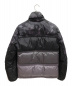 中古・古着 MONCLER (モンクレール) ダウンジャケット ブラック×グレー サイズ:0 BREITMAN：84800円