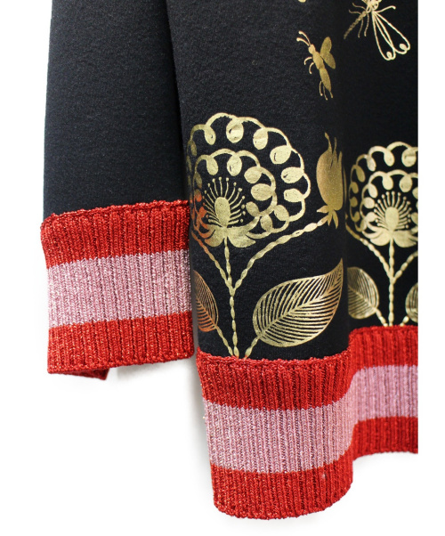 GUCCI（グッチ）GUCCI (グッチ) ボンディングスウェット ブラック サイズ:Mの古着・服飾アイテム