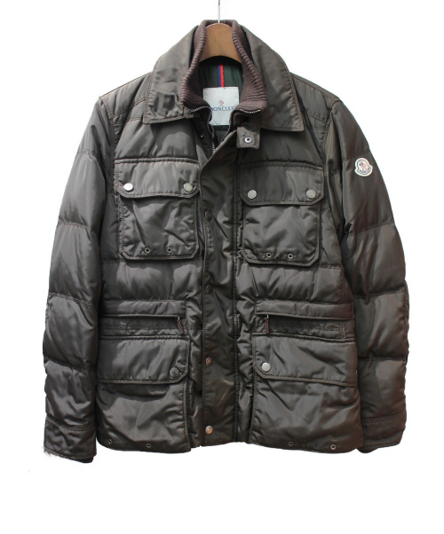 MONCLER（モンクレール）MONCLER (モンクレール) ARNAUD/ダウンジャケット ブラウン サイズ:1の古着・服飾アイテム