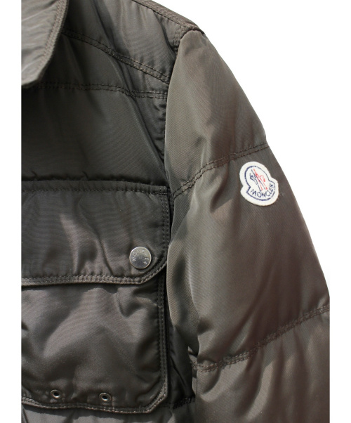 MONCLER（モンクレール）MONCLER (モンクレール) ARNAUD/ダウンジャケット ブラウン サイズ:1の古着・服飾アイテム