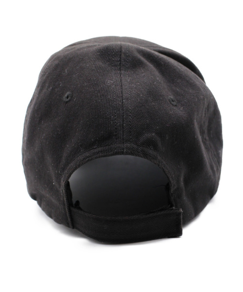 BALENCIAGA（バレンシアガ）BALENCIAGA (バレンシアガ) ロゴキャップ ブラック サイズ:L/58の古着・服飾アイテム