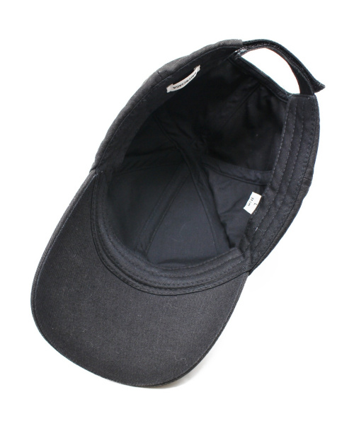 BALENCIAGA（バレンシアガ）BALENCIAGA (バレンシアガ) ロゴキャップ ブラック サイズ:L/58の古着・服飾アイテム