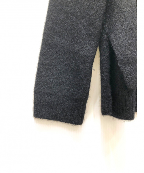 FENDI（フェンディ）FENDI×FILA (フェンディ×フィラ) モヘヤ混ロゴニット ブラック サイズ:38の古着・服飾アイテム