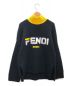 FENDI×FILA（フェンディ×フィラ）の古着「モヘヤ混ロゴニット」｜ブラック
