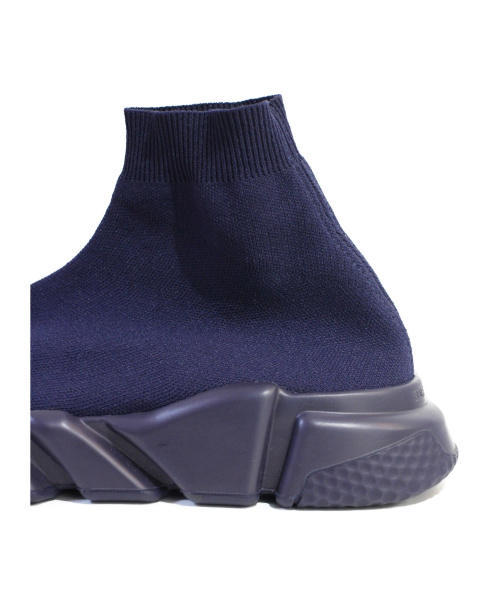 BALENCIAGA（バレンシアガ）BALENCIAGA (バレンシアガ) SPEED TRAINER ネイビー サイズ:42の古着・服飾アイテム