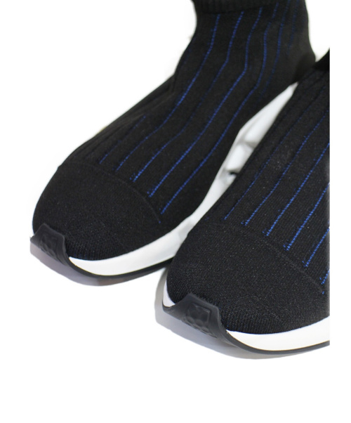 BALENCIAGA（バレンシアガ）BALENCIAGA (バレンシアガ) SPEED TRAINER/スピードトレーナー ブラック×ブルー サイズ:42の古着・服飾アイテム