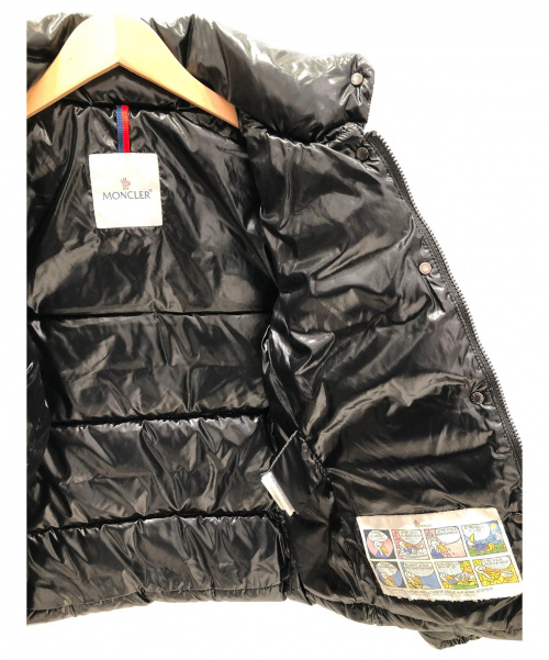 MONCLER（モンクレール）MONCLER (モンクレール) ダウンジャケット ブラック サイズ:0の古着・服飾アイテム
