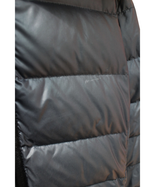MONCLER（モンクレール）MONCLER (モンクレール) NANTESFUR/ダウンコート ブラック サイズ:2の古着・服飾アイテム