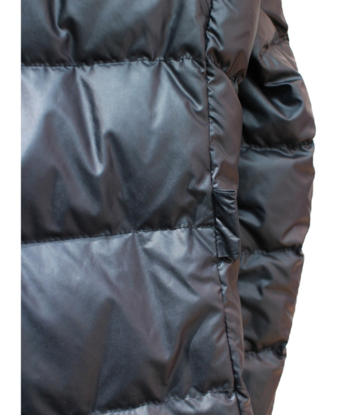 MONCLER（モンクレール）MONCLER (モンクレール) NANTESFUR/ダウンコート ブラック サイズ:2の古着・服飾アイテム