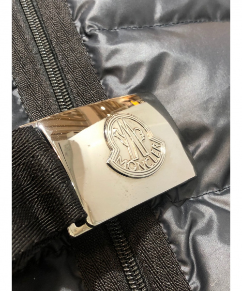 MONCLER（モンクレール）MONCLER (モンクレール) NANTESFUR/ダウンコート ブラック サイズ:2の古着・服飾アイテム
