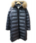 MONCLER（モンクレール）の古着「NANTESFUR/ダウンコート」｜ブラック